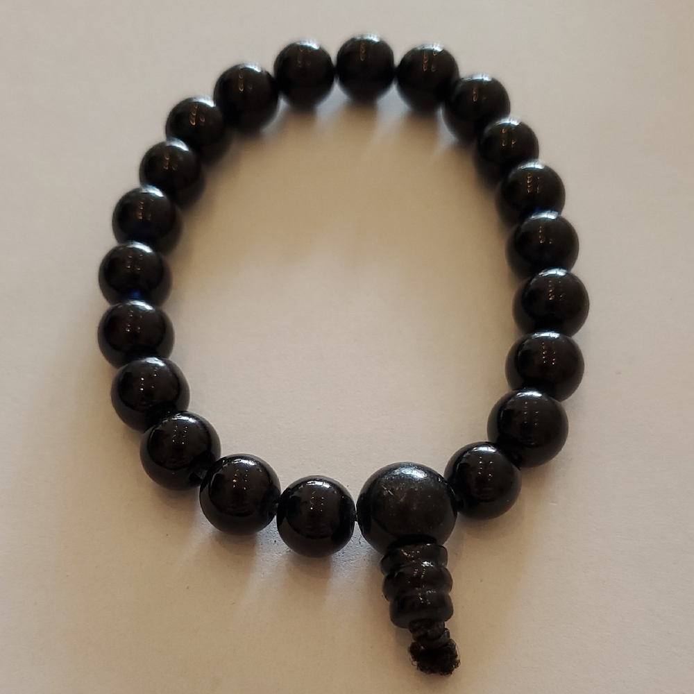 Black Onyx Stretch Bracelet #3057